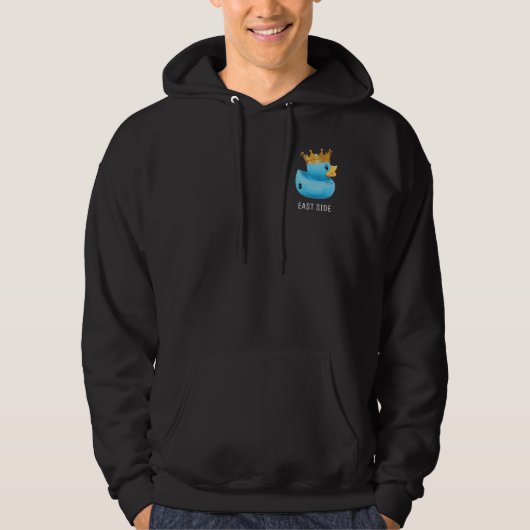 OOST-ZIJDE RUBBER DUCKIES HOODIE (Voorkant)