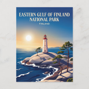 Oostelijk Golf van Finland Nationaal Park Finland Briefkaart