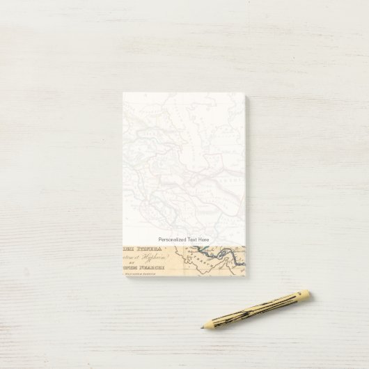 oostelijk halfrond 11 2 post-it® notes (Op bureau)