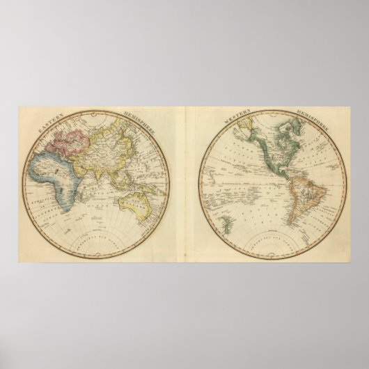 oostelijk halfrond 13 poster (Voorkant)