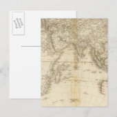 oostelijk halfrond 3 briefkaart (Voorkant / Achterkant)