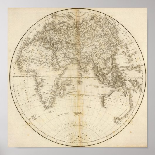 oostelijk halfrond 4 poster (Voorkant)