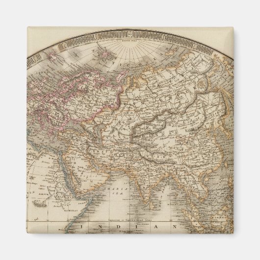 oostelijk halfrond 5 magneet (Voorkant)