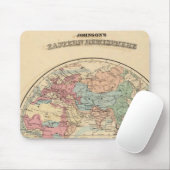 oostelijk halfrond 5 muismat (Met muis)