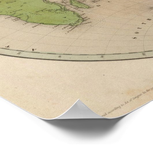 oostelijk halfrond 7 poster (Hoek)