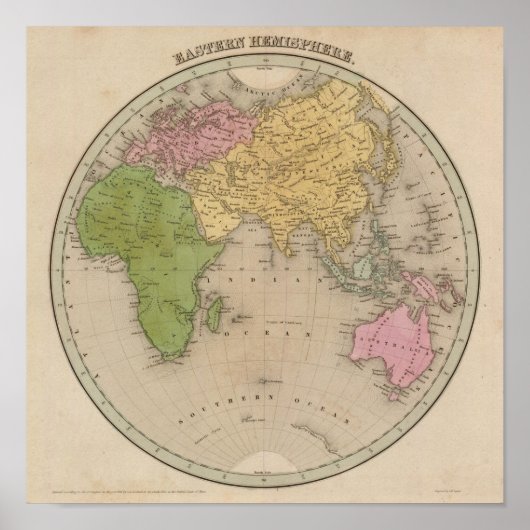 oostelijk halfrond 7 poster (Voorkant)