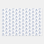 Oostelijk Illinois Panthers Head en Wordmark Logo Inpakpapier Vel (Voorkant 3)