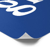 Oostelijk Illinois Panthers Head en Wordmark Logo Poster (Hoek)