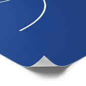 Oostelijk Illinois Panthers Head en Wordmark Logo Poster (Hoek)