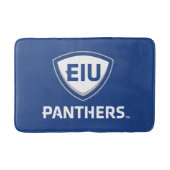Oostelijk Illinois Panthers Shield & Wordmark Logo Badmat (Voorkant)