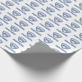 Oostelijk Illinois Panthers Shield & Wordmark Logo Cadeaupapier (Hoek)