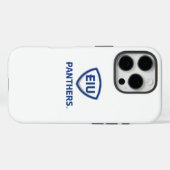 Oostelijk Illinois Panthers Shield & Wordmark Logo Case-Mate iPhone Case (Achterkant (horizontaal))