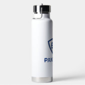 Oostelijk Illinois Panthers Shield & Wordmark Logo Waterfles (Rechts)