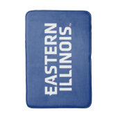 Oostelijk Illinois University Wordmark Logo Badmat (Voorkant Verticaal)