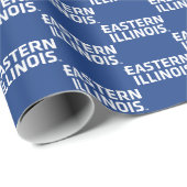 Oostelijk Illinois University Wordmark Logo Cadeaupapier (Rol Hoek)