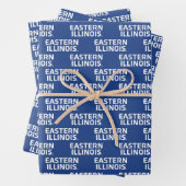Oostelijk Illinois University Wordmark Logo Inpakpapier Vel (In situ)
