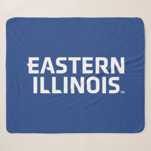 Oostelijk Illinois University Wordmark Logo Sherpa Deken
