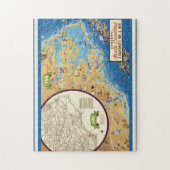 Oostelijk North Carolina 11x14 Legpuzzel (Verticaal)