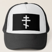 Oostelijk Orthodoxe Kruis Trucker Pet (Voorkant)