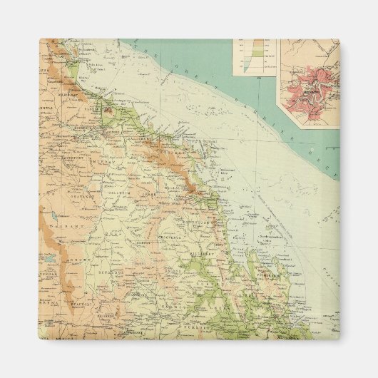 Oostelijk Queensland Magneet (Voorkant)