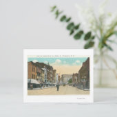 Oostelijk Uitzicht van Court Street van Water Stre Briefkaart (Staand voorkant)