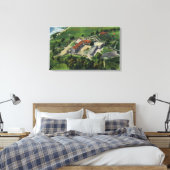 Oostelijk Uitzicht van de Fort Grorondes Canvas Afdruk (Insitu (Slaapkamer))