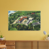 Oostelijk Uitzicht van de Fort Grorondes Canvas Afdruk (Insitu (Woonkamer))