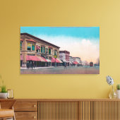 Oostelijk Uitzicht van Hewitt AvenueEverett, WA Canvas Afdruk (Insitu (Woonkamer))