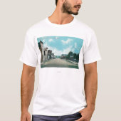 Oostelijk Uitzicht van Main Street T-shirt (Voorkant)
