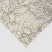 Oostelijke Arizona en Western Nieuw-Mexico 2 Tissuepapier (Detail)