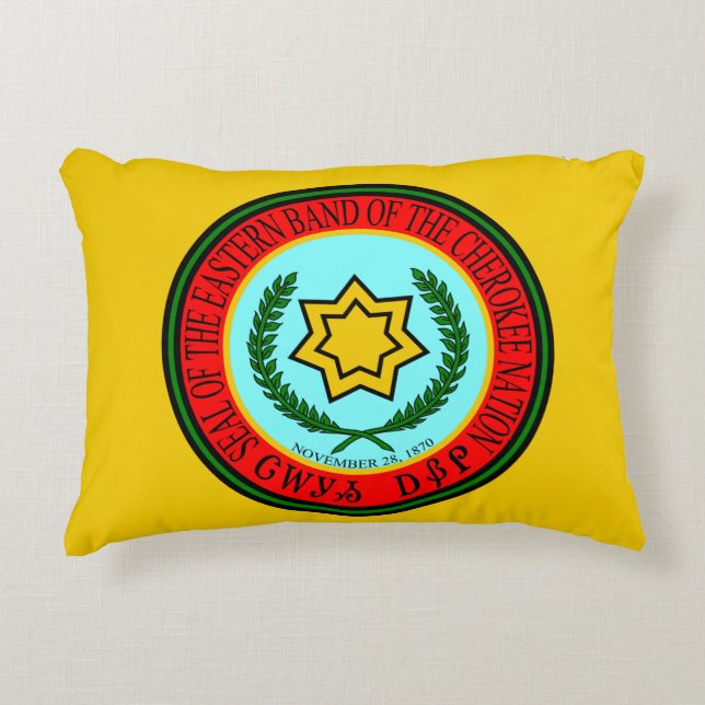 Oostelijke band van Cherokee Accent Kussen (Voorkant)