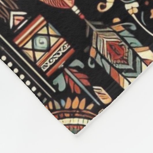Oostelijke band van Cherokee Fleece Deken (Hoek)