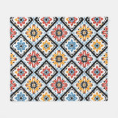 Oostelijke band van Cherokee Fleece Deken (Voorkant (Horizontaal))