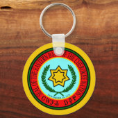 oostelijke band van de Cherokee-zegel Sleutelhanger (Voorkant)