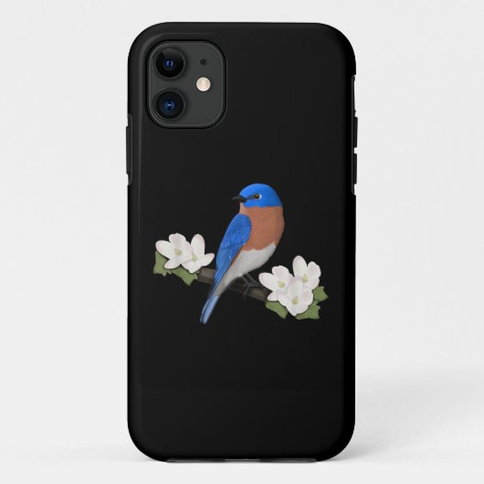 Oostelijke Blauwstaart Vogel Vogelliefhebber Vogel Case-Mate iPhone Case (Achterkant)