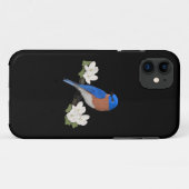 Oostelijke Blauwstaart Vogel Vogelliefhebber Vogel Case-Mate iPhone Case (Achterkant (horizontaal))
