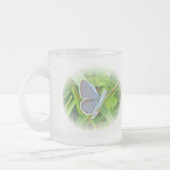 Oostelijke blauwvlinder matglas koffiemok (Links)