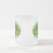 Oostelijke blauwvlinder matglas koffiemok (Center)