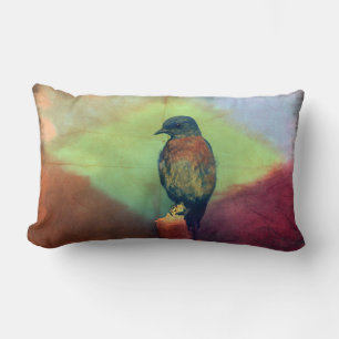 Oostelijke Blauwvogel - Colorful Diamond - Sierkus Kussen