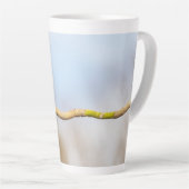 Oostelijke Blauwvogel Latte Mok (Rechterhoek)