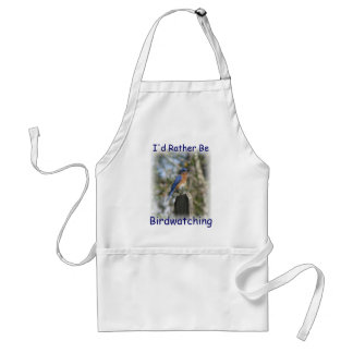 Oostelijke Blauwvogel Male Apron Standaard Schort