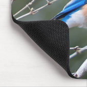 Oostelijke Blauwvogel Muismat (Hoek)