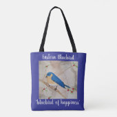 Oostelijke Blauwvogel Tote Bag (Achterkant)