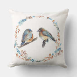 Oostelijke Blauwvogelpest Kussen