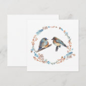 Oostelijke Blauwvogels Steenkruid Wreater (Voorkant / Achterkant)