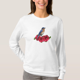 Oostelijke Bluebird Camellia T-Shirt