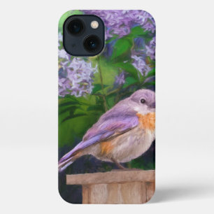 Oostelijke Bluebird in Snow - Originele Foto iPhone 13 Hoesje