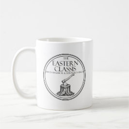 Oostelijke Classis E & R mok, Logo met schriftuur Koffiemok