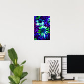 Oostelijke Conflower Echinacea Flowering Poster (Thuiskantoor)