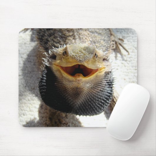 Oostelijke draak - Pogona barbata Muismat (Met muis)